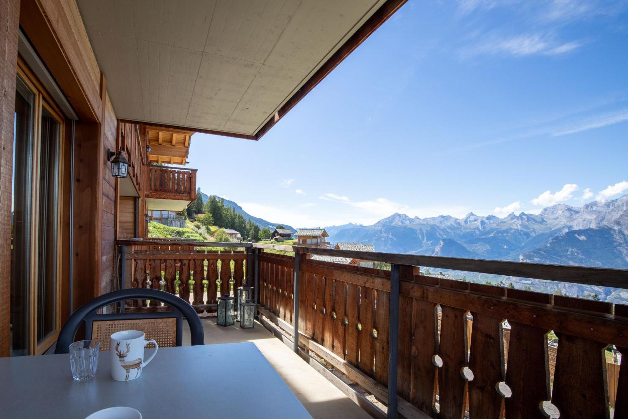 Hauts De Veysonnaz Sauna & View Apartments ภายนอก รูปภาพ